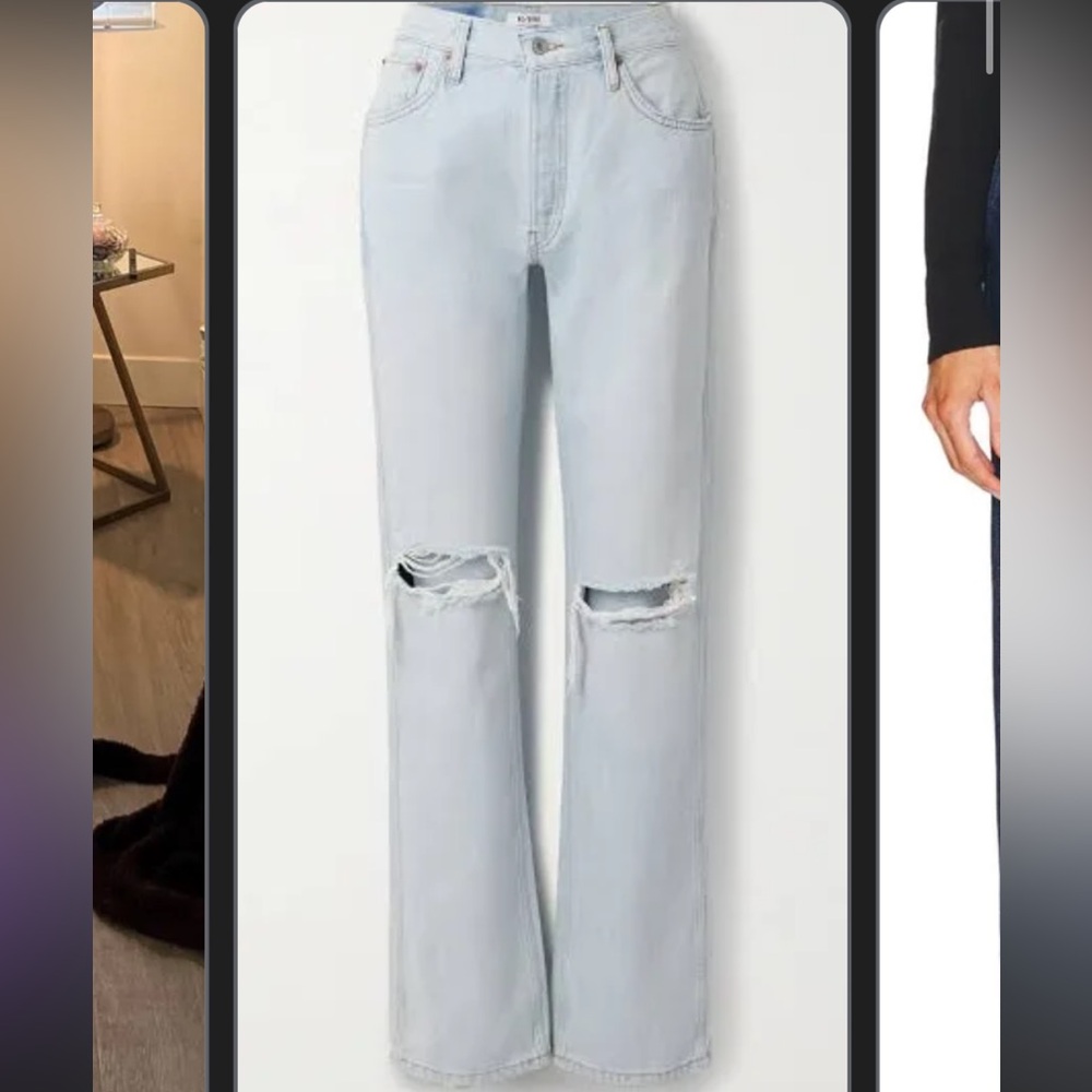 Re/Done 90s high rise loose Jeans